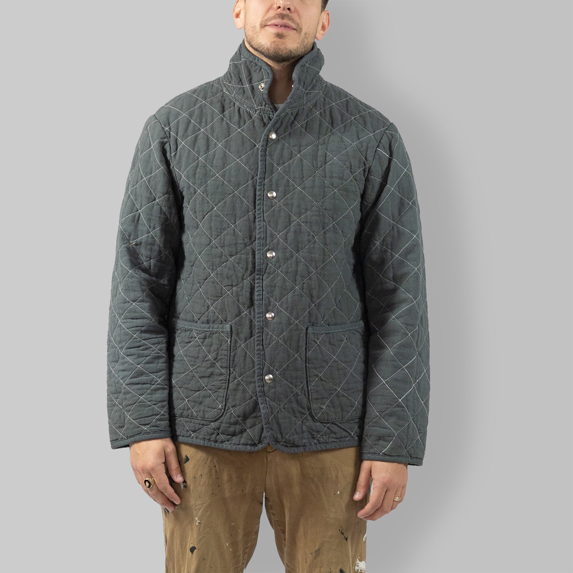 Quilted Snap Jacket