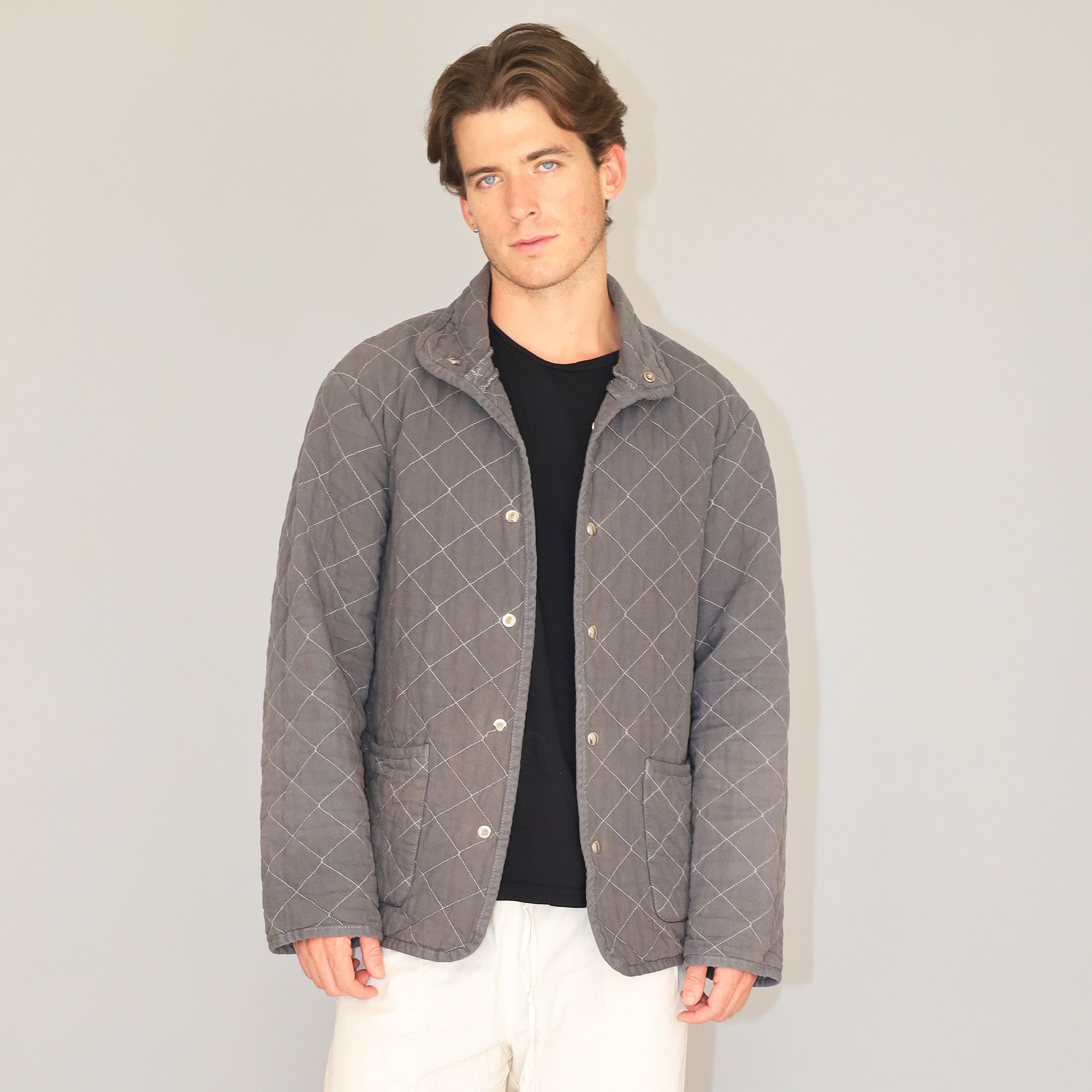 Quilted Snap Jacket