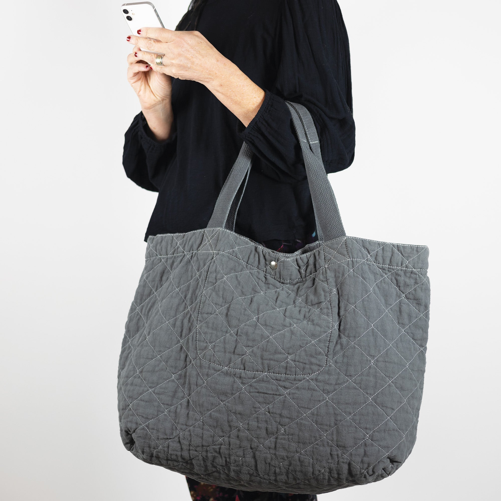 Quilted Crusher Tote