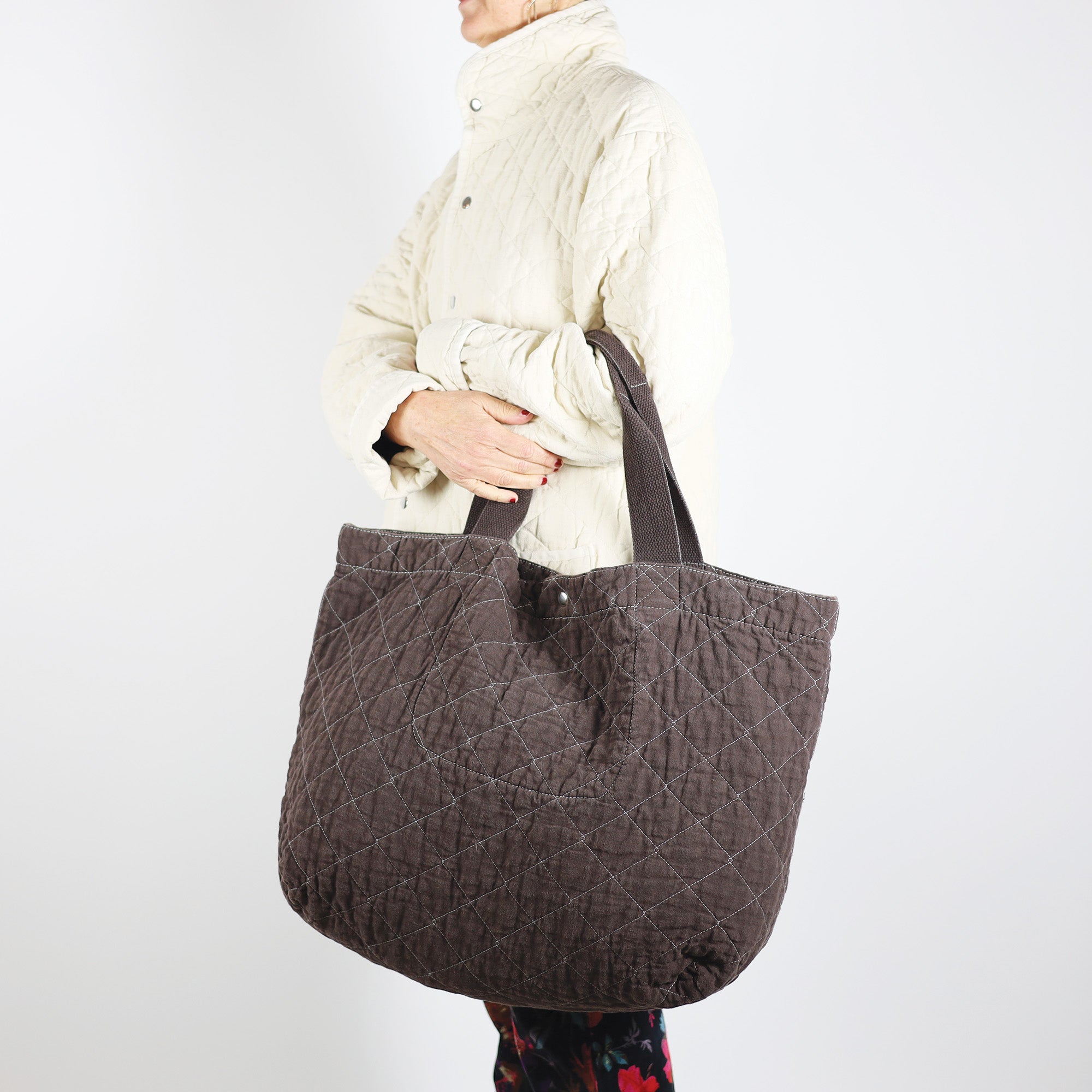 Quilted Crusher Tote