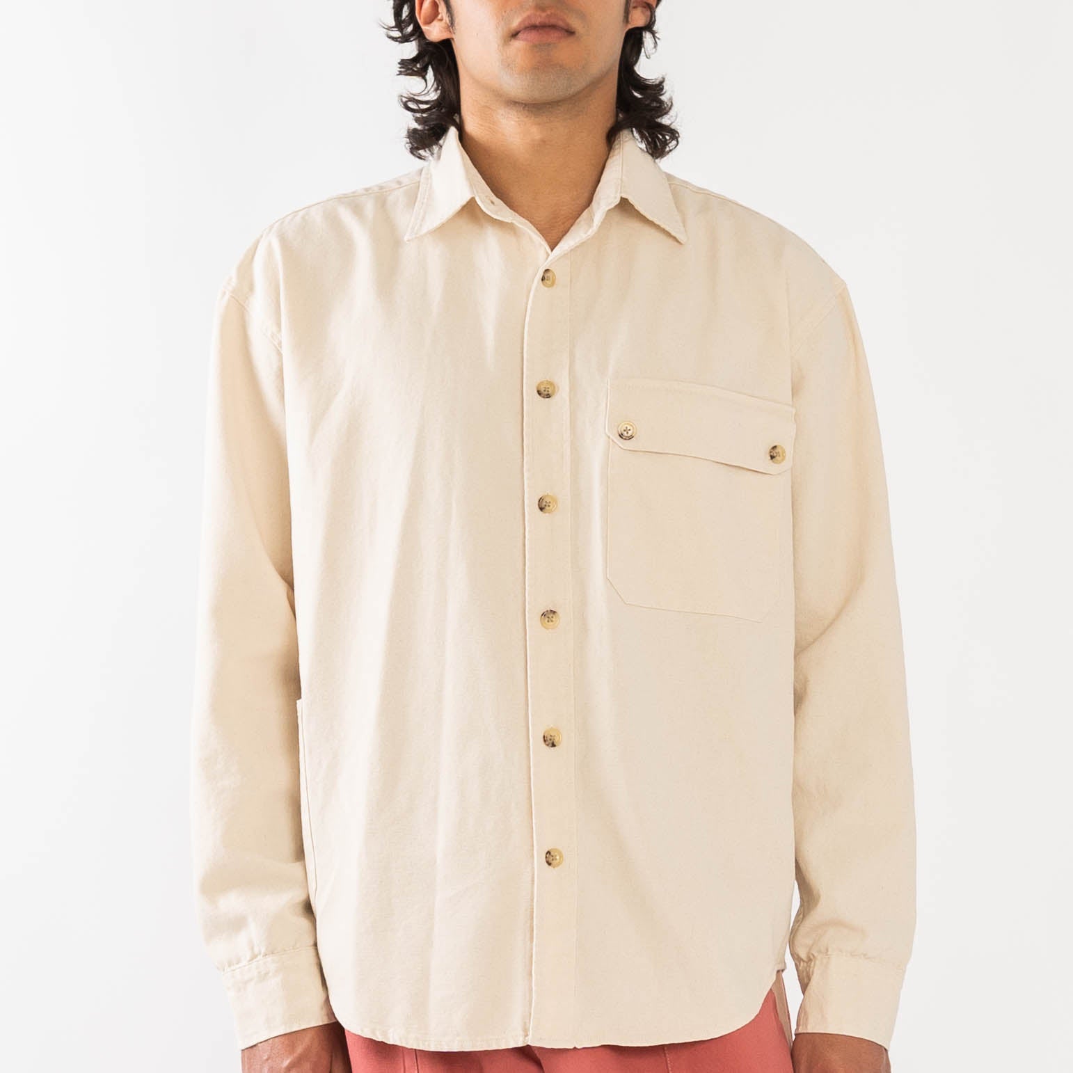 Double Pocket Work Shirt – Utility Canvas