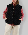 Quilted Snap Vest