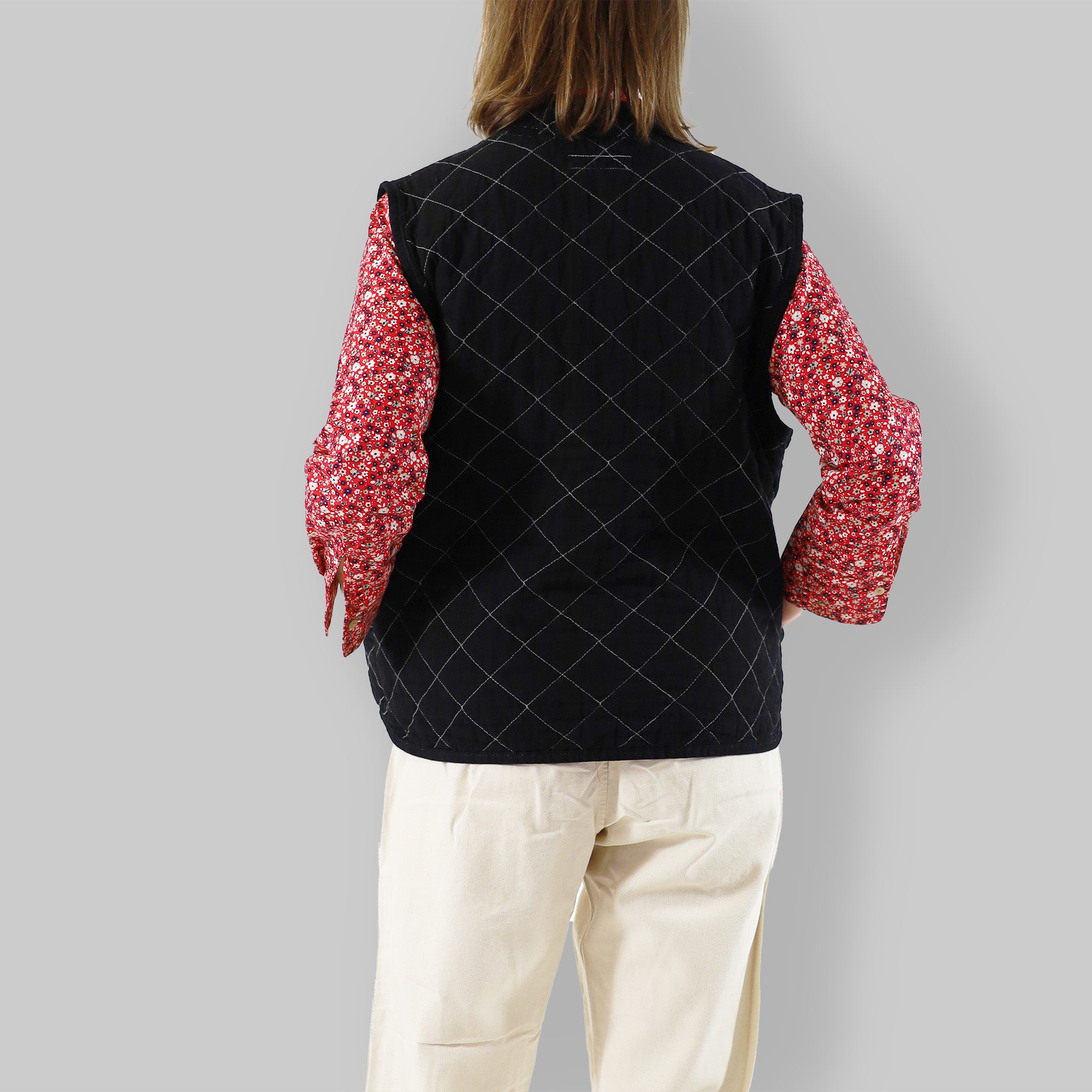 Quilted Snap Vest