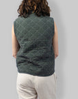 Quilted Snap Vest