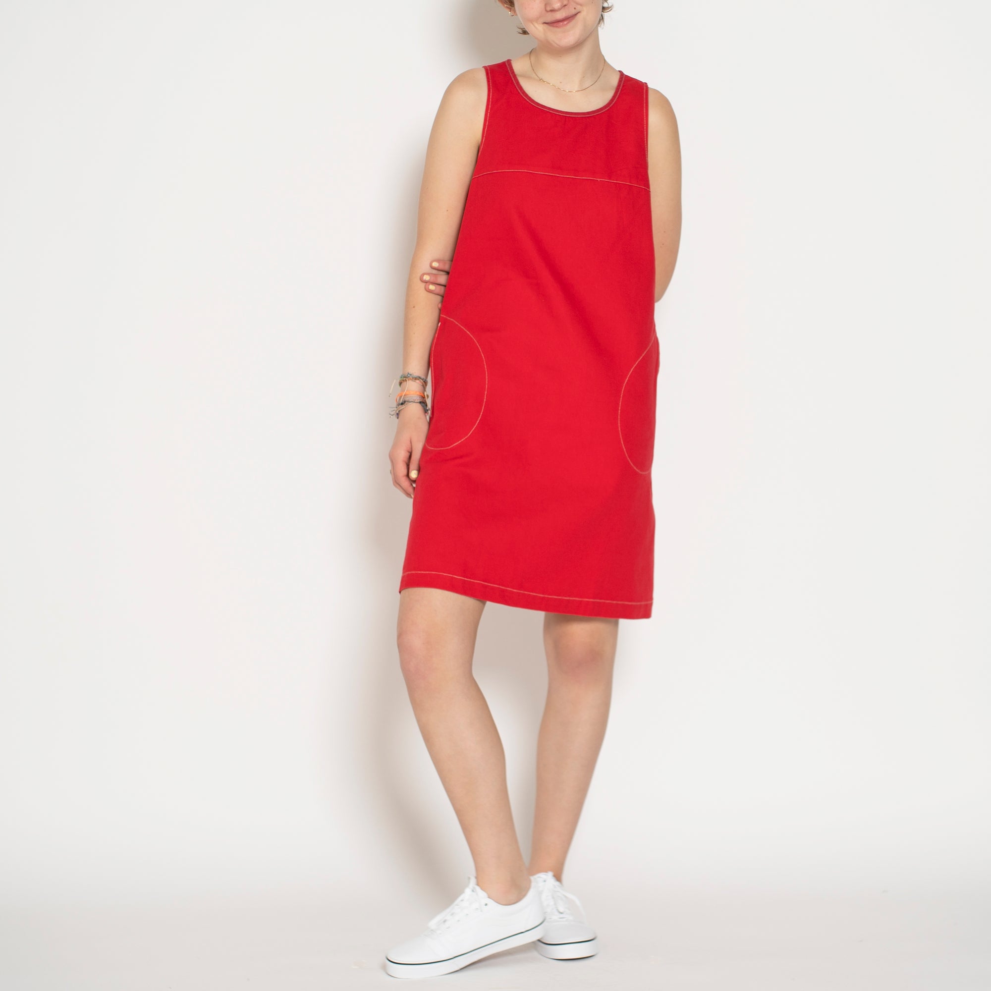 Sleeveless Shift Dress