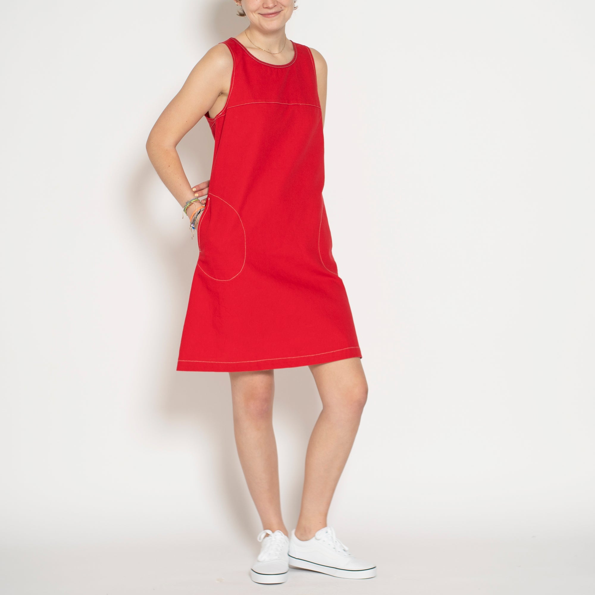 Sleeveless Shift Dress