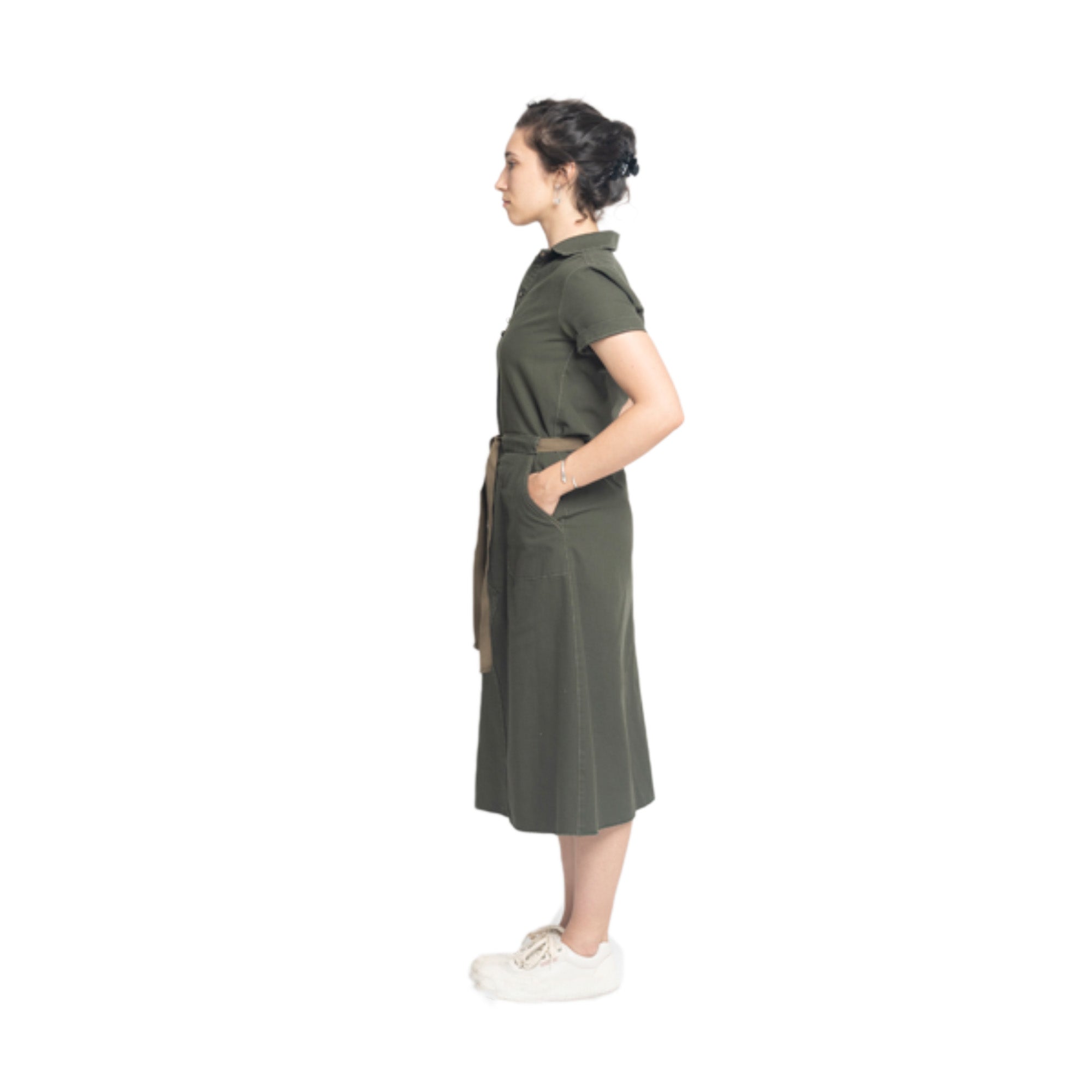 green emerald velvet dress Soho Bridesmaids Jumpsuit In Forest Green Satin