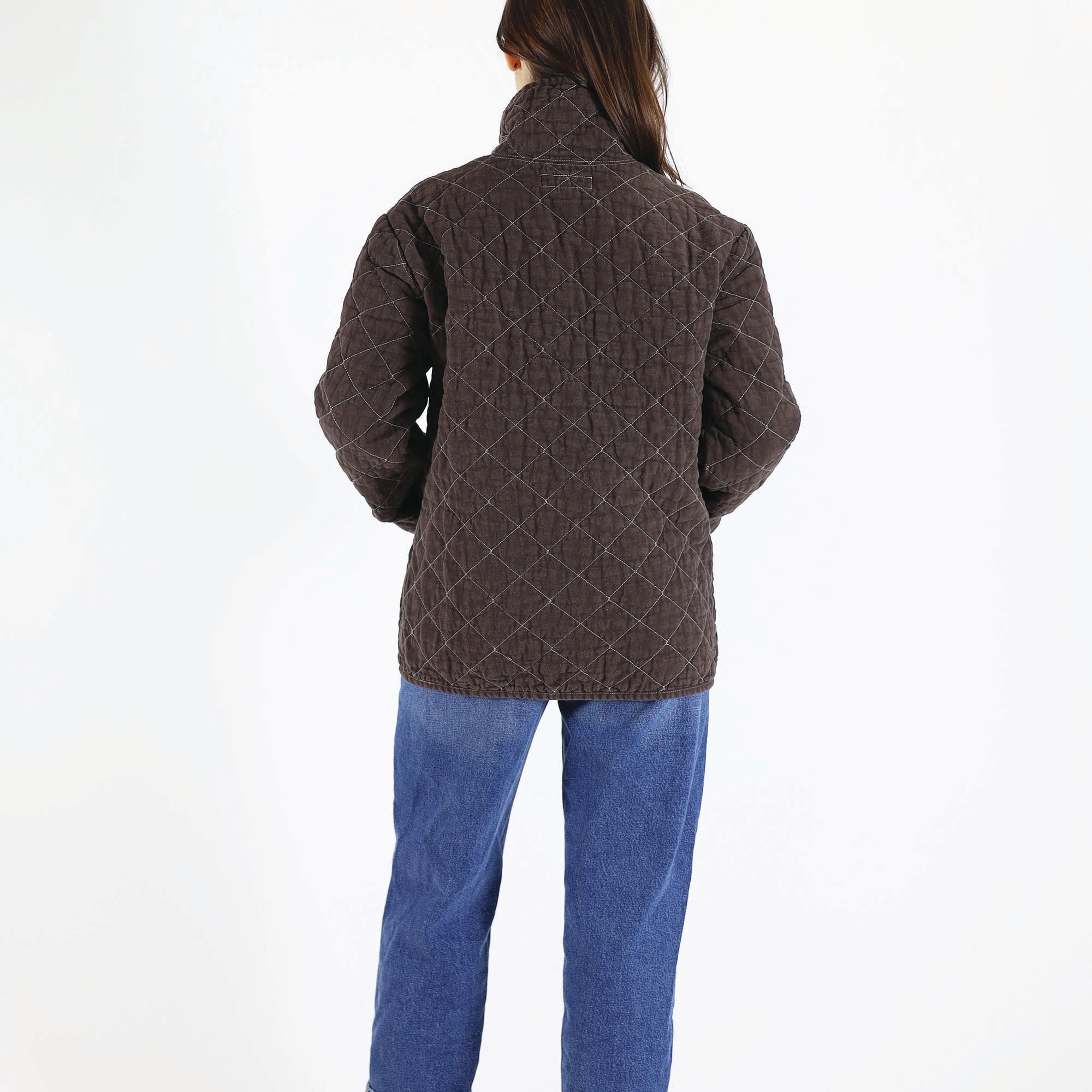 Quilted Snap Jacket