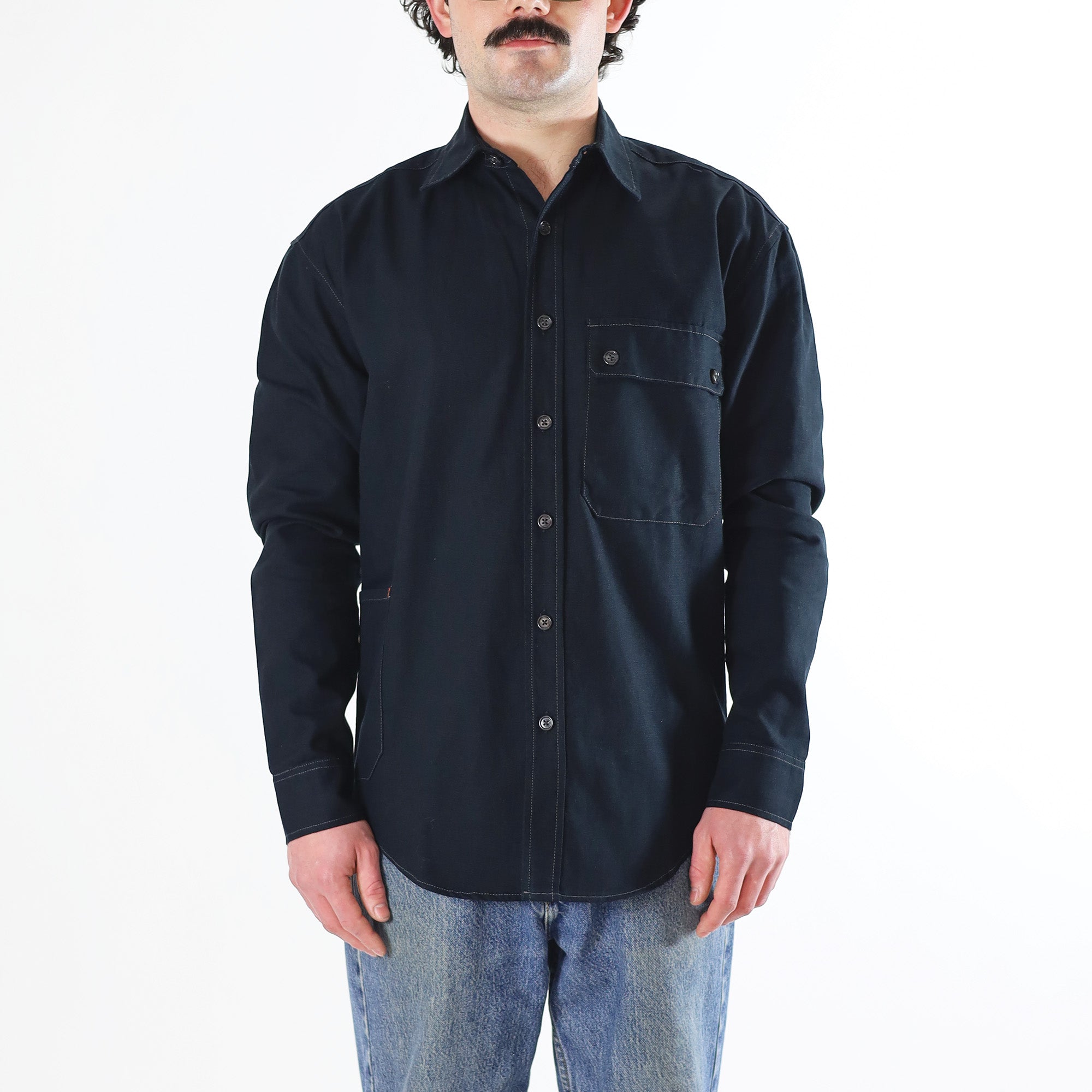 Double Pocket Work Shirt – Utility Canvas