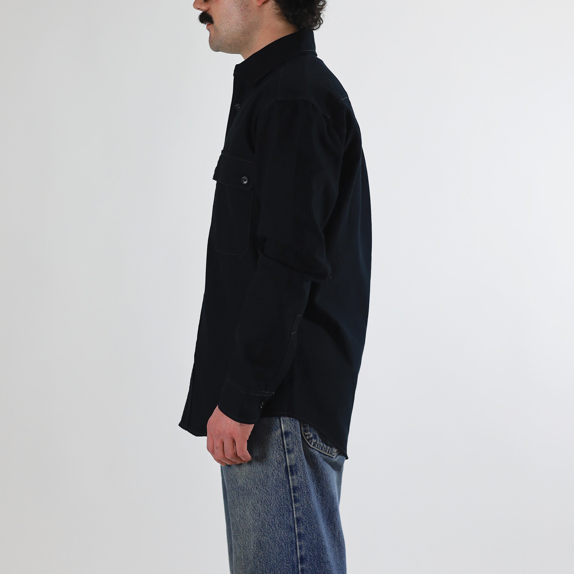 Double Pocket Work Shirt – Utility Canvas
