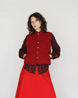 Quilted Snap Vest