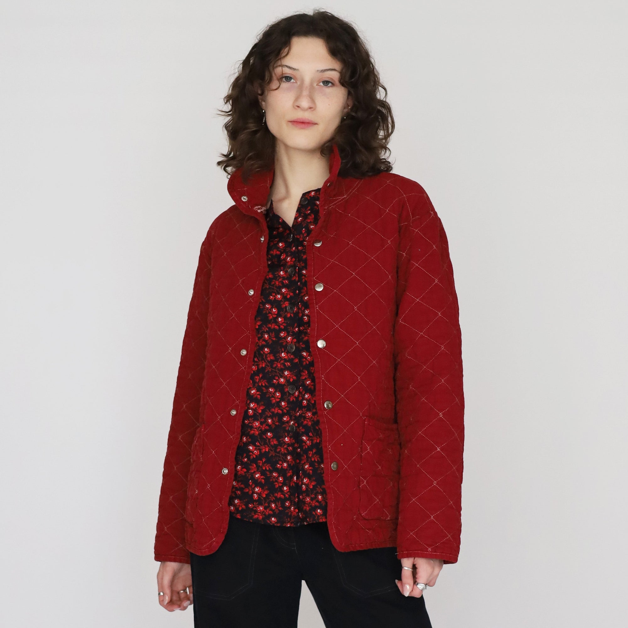 Quilted Snap Jacket