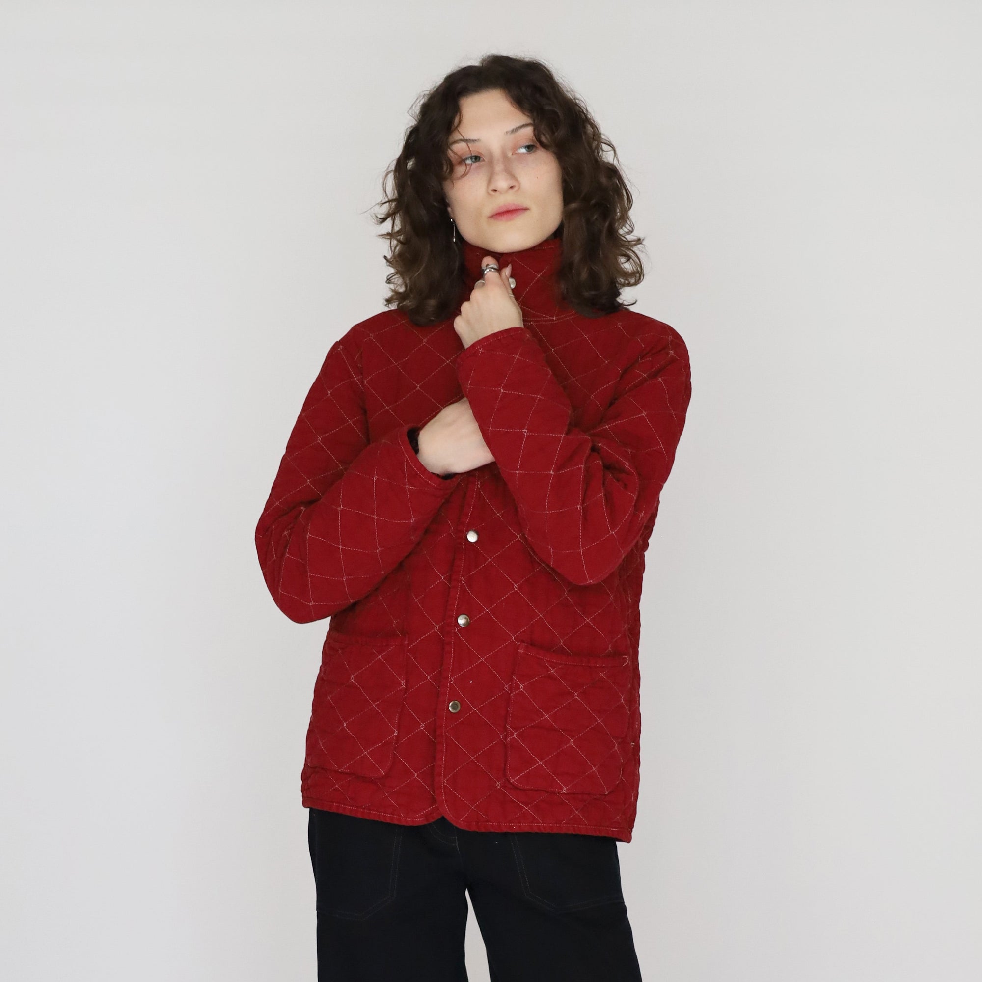 Quilted Snap Jacket