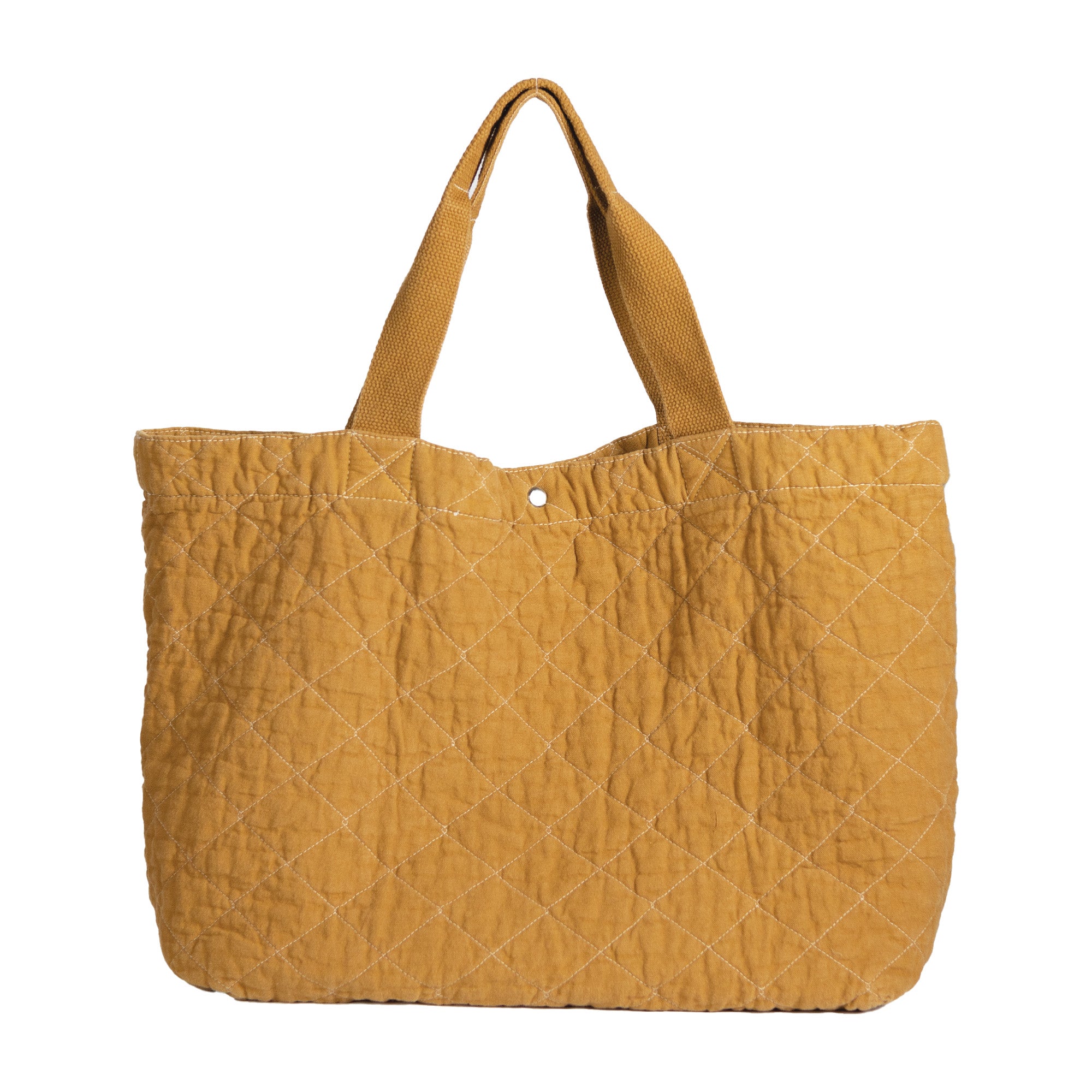 Quilted Crusher Tote – Utility Canvas