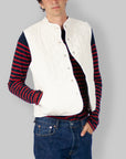 Quilted Snap Vest Mens