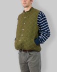 Quilted Snap Vest Mens