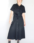 Patch Pocket Shirt Dress