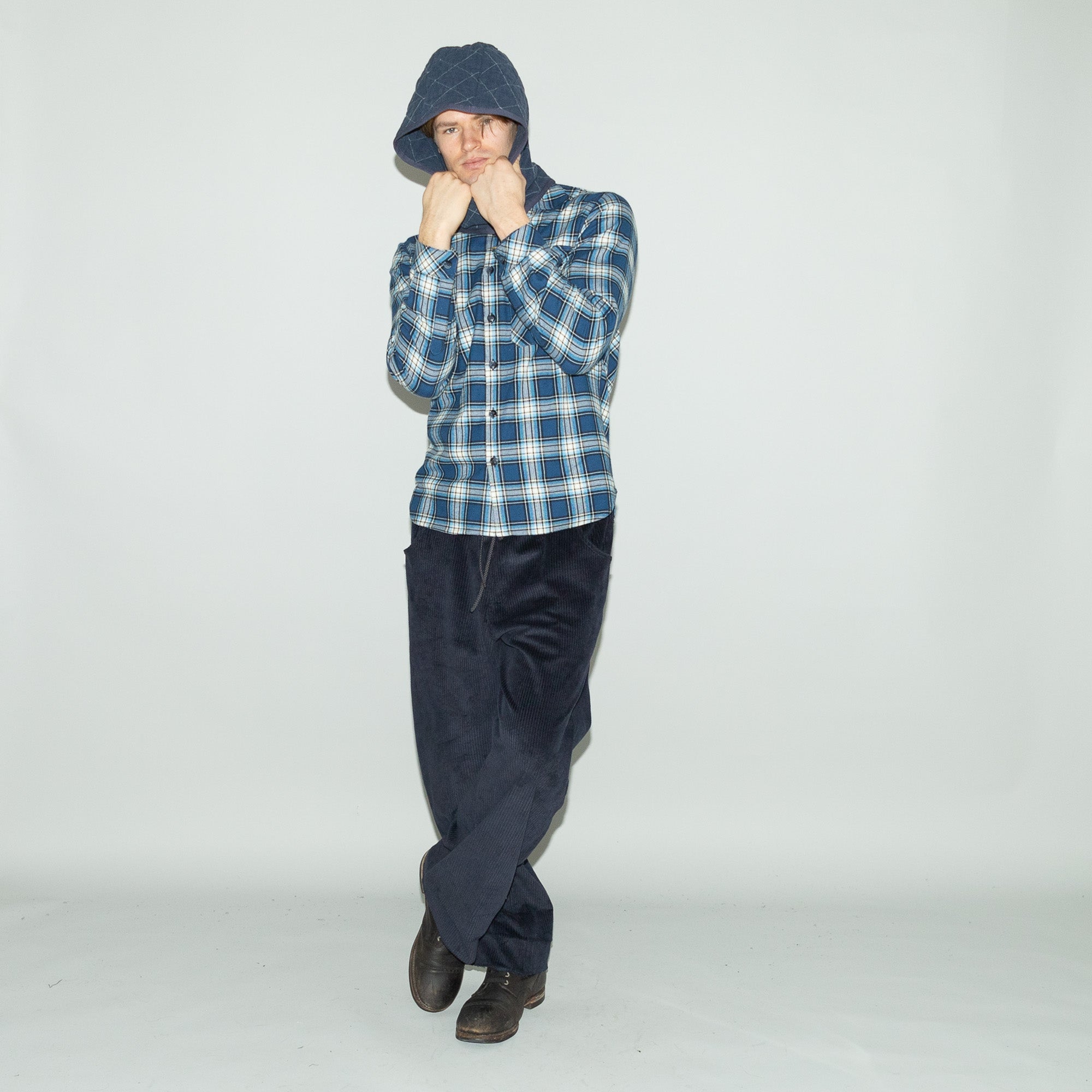 Flannel Long Pocket Work Shirt