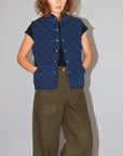Quilted Snap Vest