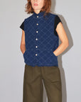 Quilted Snap Vest