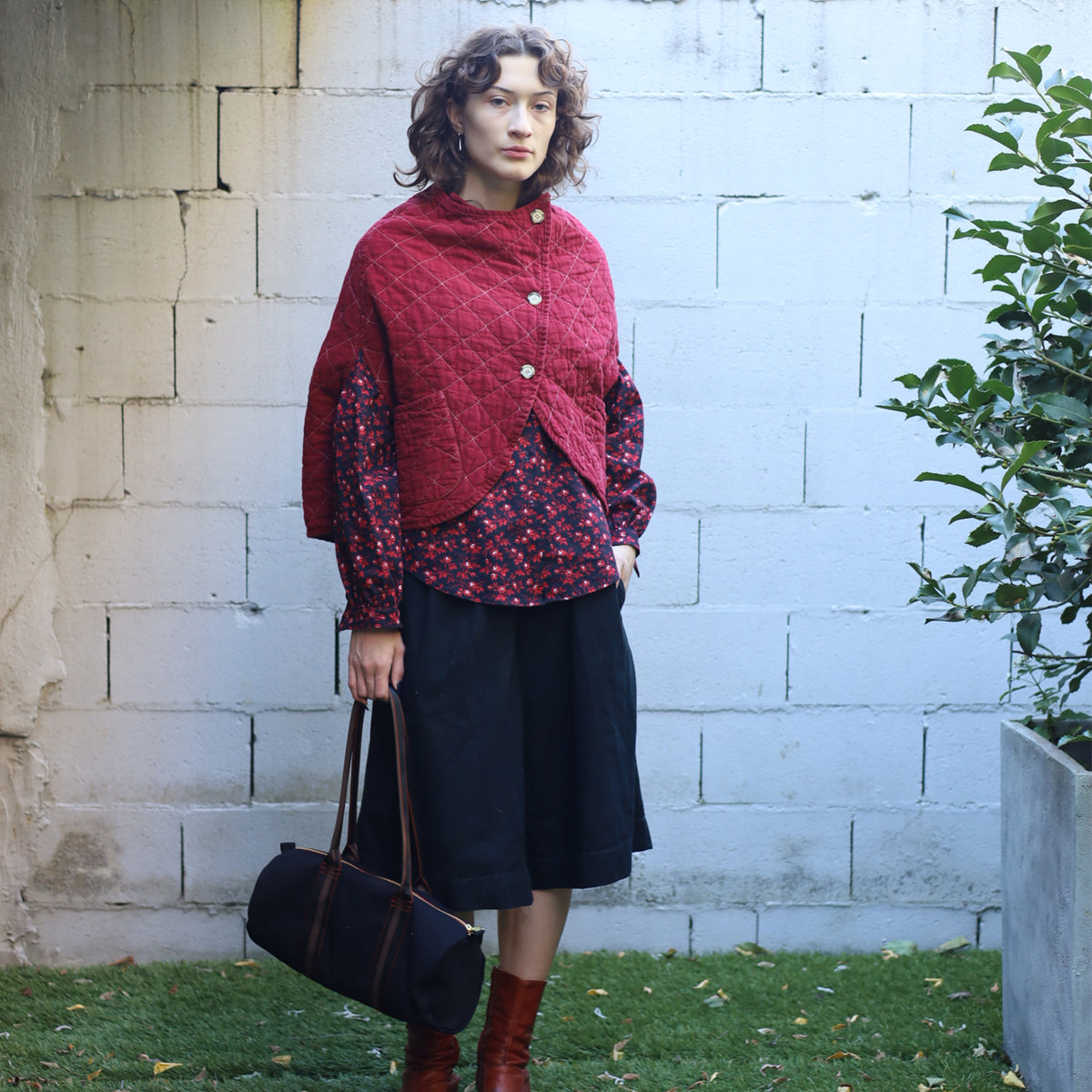 Quilted Capelet