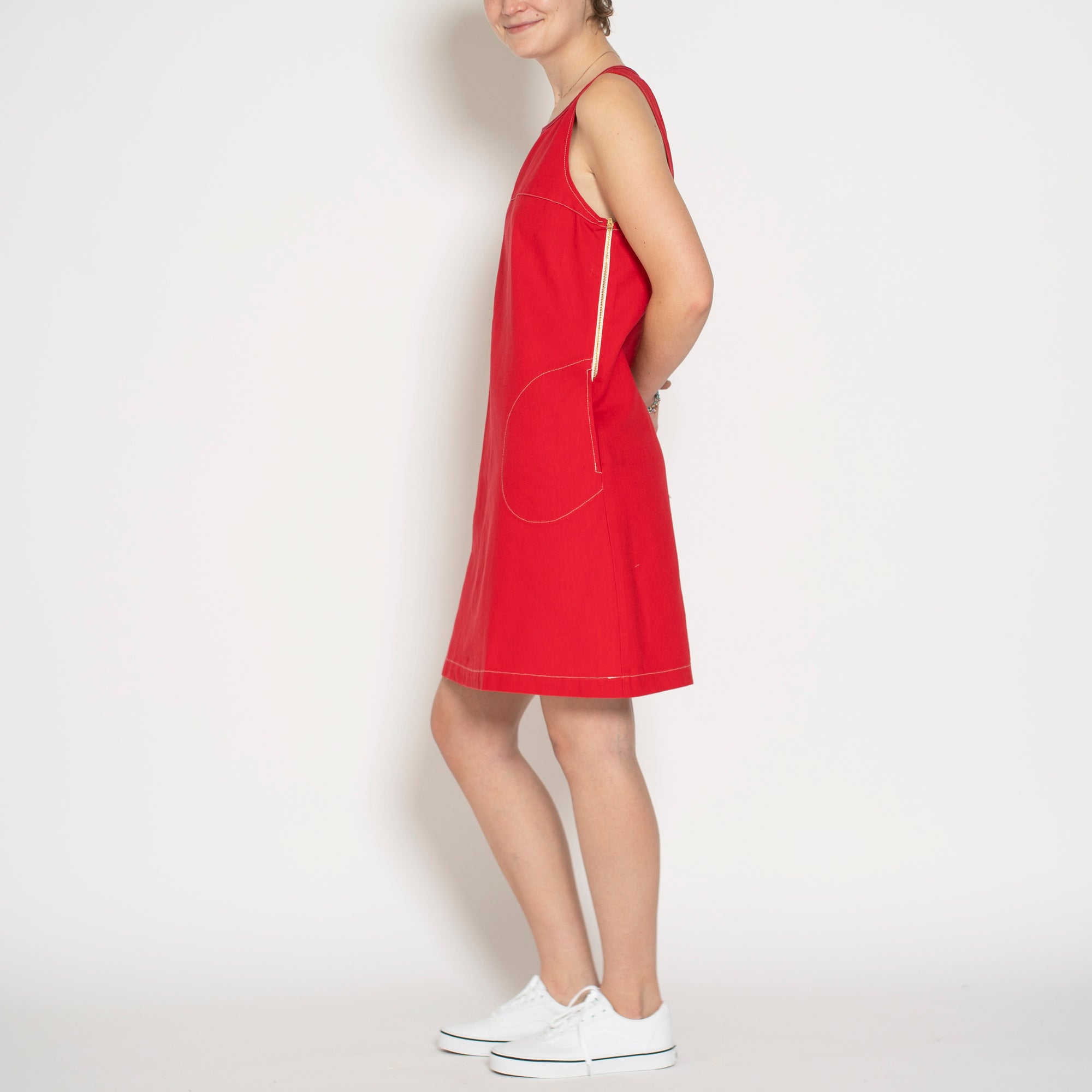 Sleeveless Shift Dress