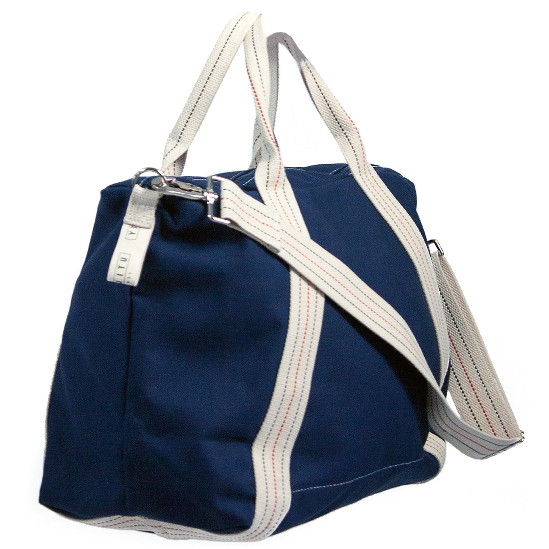 Tan & Fuchsia Bag Strap