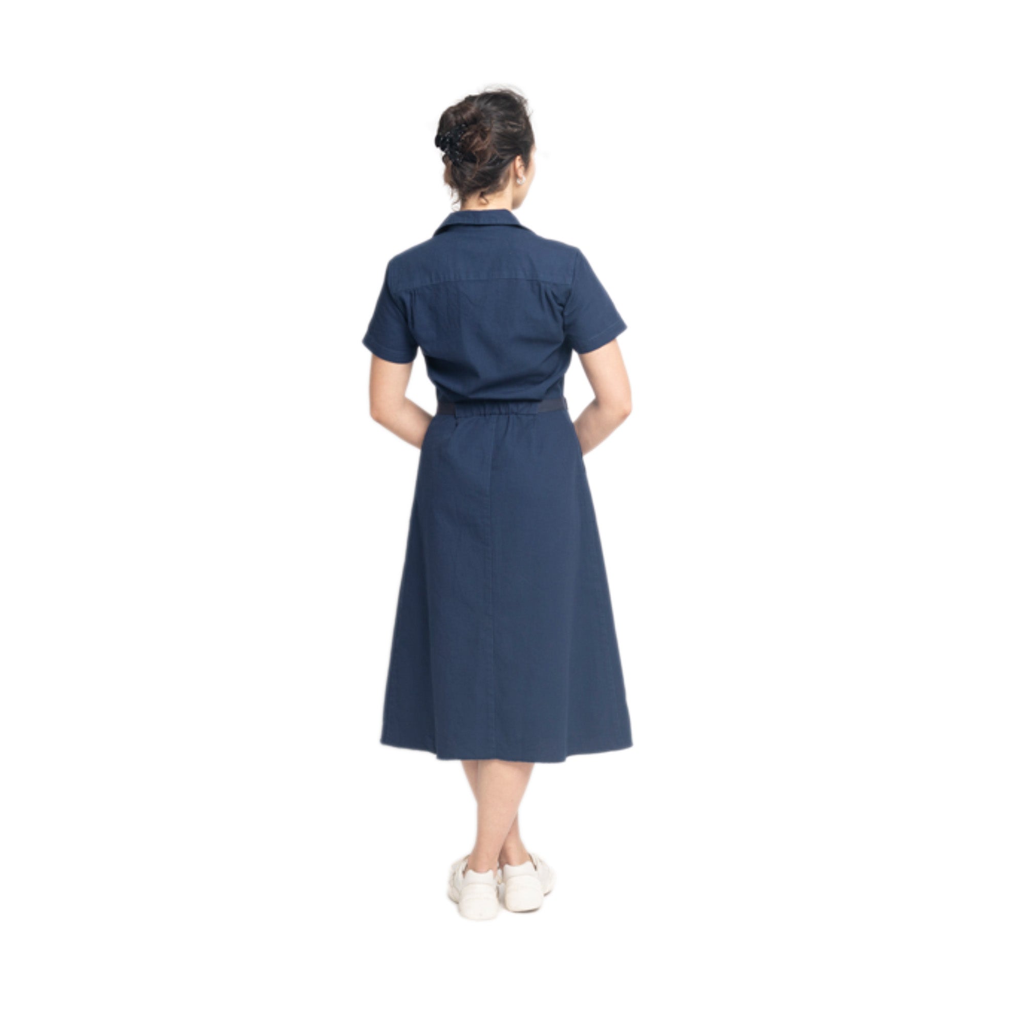 Jumpsuit-dress OLIVE-7oz / XS Jumpsuit-dress OLIVE-7oz / XS