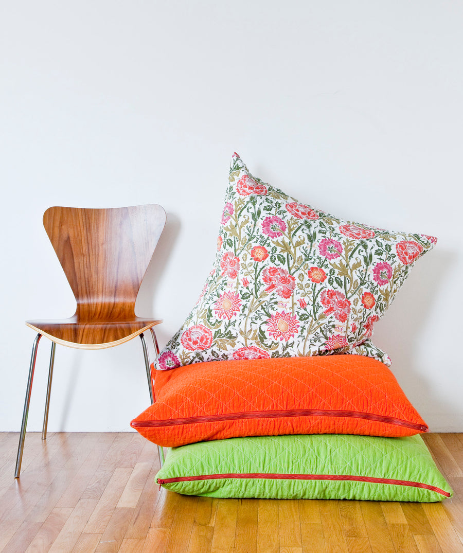Floor Pillow Zip Sham